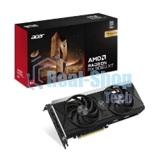 Видеокарта Acer DP.Z4UWW.P01, AMD Radeon RX 9060 XT, 8 ГБ GDDR6, 128 бит, PCI-e 5.0, 1xHDMI, 2xDP