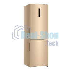 Холодильник Haier CEF536CGG золотистый двухкамерный 240/105 л морозилка снизу, No Frost