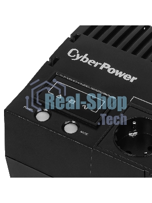 Источник бесперебойного питания CyberPower BS650E/650 ВА/390 Вт/8 х CEE 7 (евророзетка)
