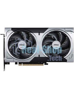Видеокарта MSI RTX 5060 Ti VENTUS 2X OC PLUS, NVIDIA RTX 5060 Ti, 16 ГБ GDDR7, 128 бит, PCI-e 5.0, 1xHDMI, 3xDP, 2602 МГц