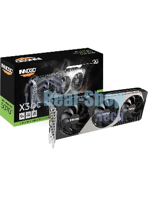 Видеокарта INNO3D RTX 5070 Ti X3 OCRTX 5070Ti, HDMI, DP*3, 16G,D7