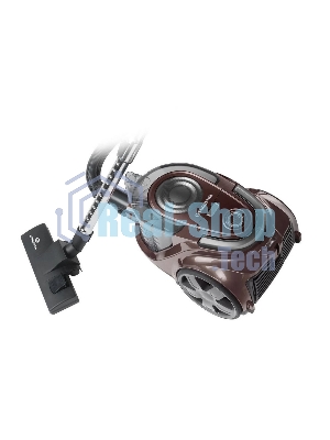 Пылесос Eurostek EVC-4513 коричневый, 500/2800 Вт, уборка сухая, пылесборник контейнер 3 л