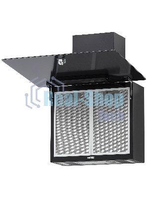 Вытяжка кухонная вертикальная Krona AURA 600 черный S