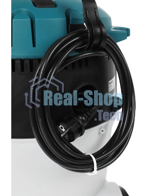 Строительный пылесос Makita VC2512L серый, 1000 Вт, уборка сухая/влажная, пылесборник мешок/контейнер, 25 л