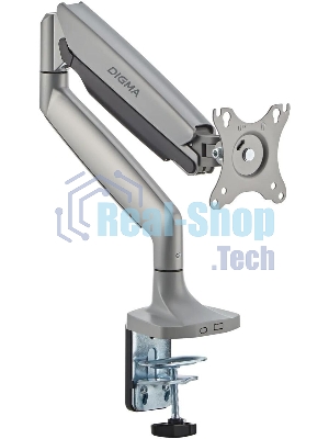 Кронштейн для мониторов ЖК Digma D-MM301 серый 17