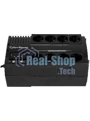 Источник бесперебойного питания CyberPower BS650E/650 ВА/390 Вт/8 х CEE 7 (евророзетка)