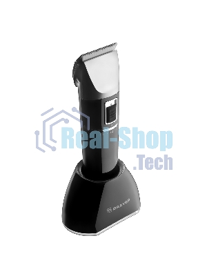 Машинка для стрижки BRAYER BR3402, LED-дисплей, 4 насад, турбо, титан. покр, регу. высоты лезвий