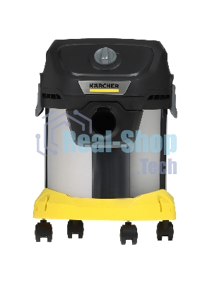 Строительный пылесос Karcher KWD 3 S V-15/4/20 AE *EU (уборка: сухая/влажная) желтый