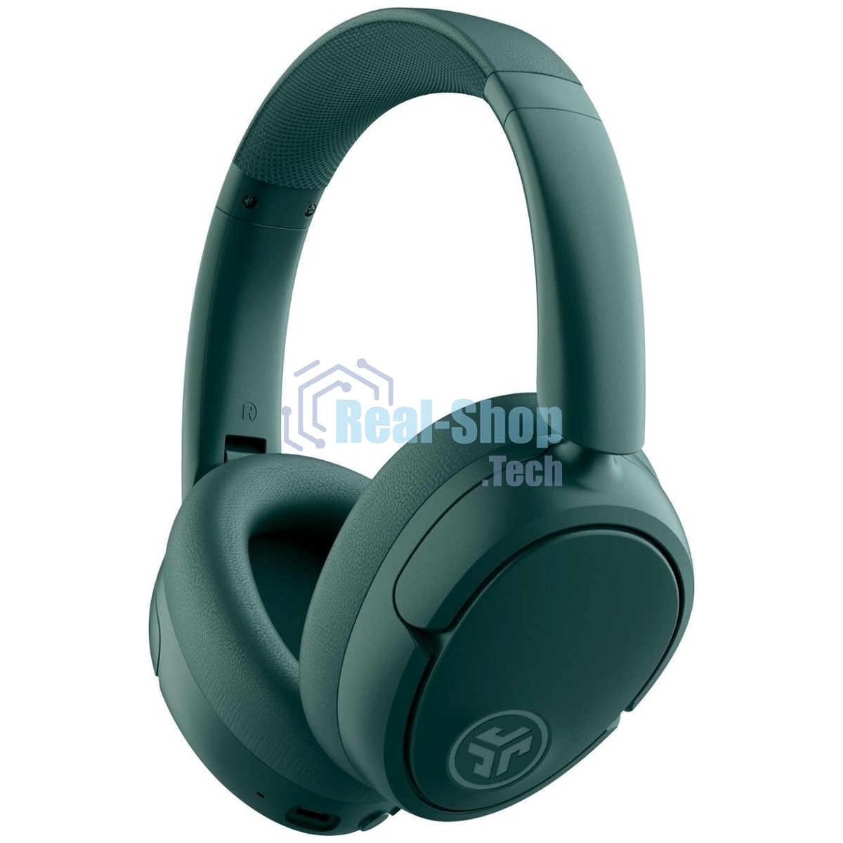 Гарнитура JLab JBuds Lux ANC Sage зелёный, беспроводная, Bluetooth/радиоканал/USB-C, ANC, до 40 ч (70 ч без ANC)