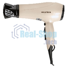 Фен SUPRA PHS-2205L (Мощность 2200Вт. 2 скорости воздушного потока. 3 режима нагрева. Функция 
