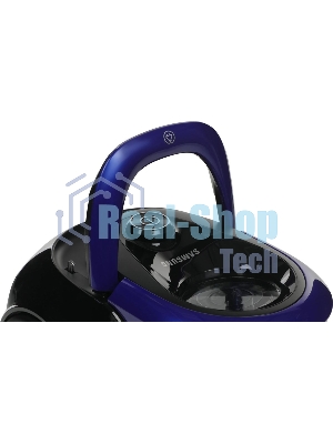 Пылесос Samsung VC18M21A0SB/EV синий/черный, 380/1800 Вт, уборка сухая, пылесборник контейнер 1.5 л