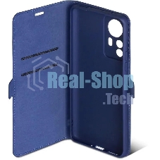 Чехол (флип-кейс) DF xiFlip-79, для Xiaomi 12 Pro, синий xiflip-79 (blue)
