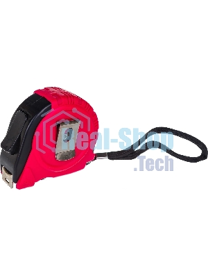 Рулетка Matrix Rubber, 5 м х 19 мм, обрезиненный корпус
