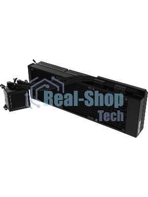 Система жидкостного охлаждения Lian-Li HydroShift LCD 360S Soc-AM5/AM4/1700 черный 4-pin 29.8dB Al+Cu LCD 330W Ret (G89.GHSLCD36SB.R0)