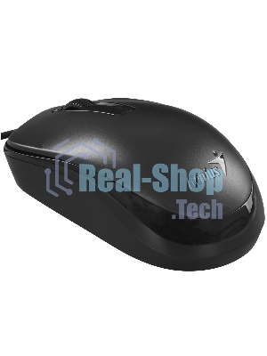 Комплект клавиатура+мышь Genius KM-100SE проводной, USB, 1200 DPI, чёрный