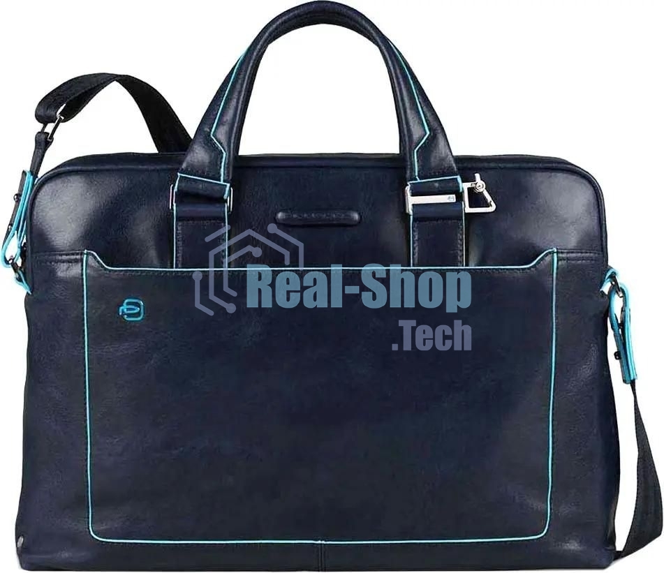 Сумка для ноутбука Piquadro Blue Square CA3335B2/BLU2 синий натур.кожа