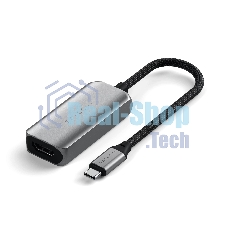 Переходник (адаптер) Satechi USB-C To HDMI 2.1 8K Adapter, Поддержка 8K/60Hz, Серый ST-AC8KHM