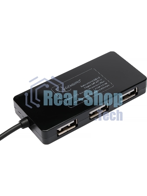 USB-концентратор Gembird UHB-U2P4-03, USB 2.0, USB 4 порта, USB