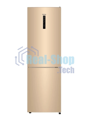 Холодильник Haier CEF536CGG золотистый двухкамерный 240/105 л морозилка снизу, No Frost