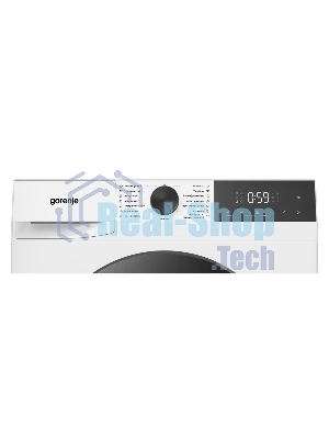 Стиральная машина Gorenje WDG2P854A3C2/C, белая, загрузка фронтальная 8 кг, 1400 об/мин, класс A
