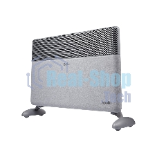 Конвектор электрический Ballu Apollo digital INVERTER Moon Gray BEC/ATI-2501 серый, 2500 Вт, 30 м2, термостат, дисплей, WiFi