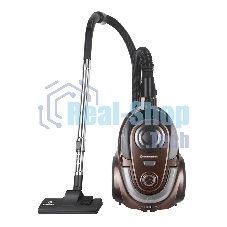 Пылесос Eurostek EVC-4513 коричневый, 500/2800 Вт, уборка сухая, пылесборник контейнер 3 л