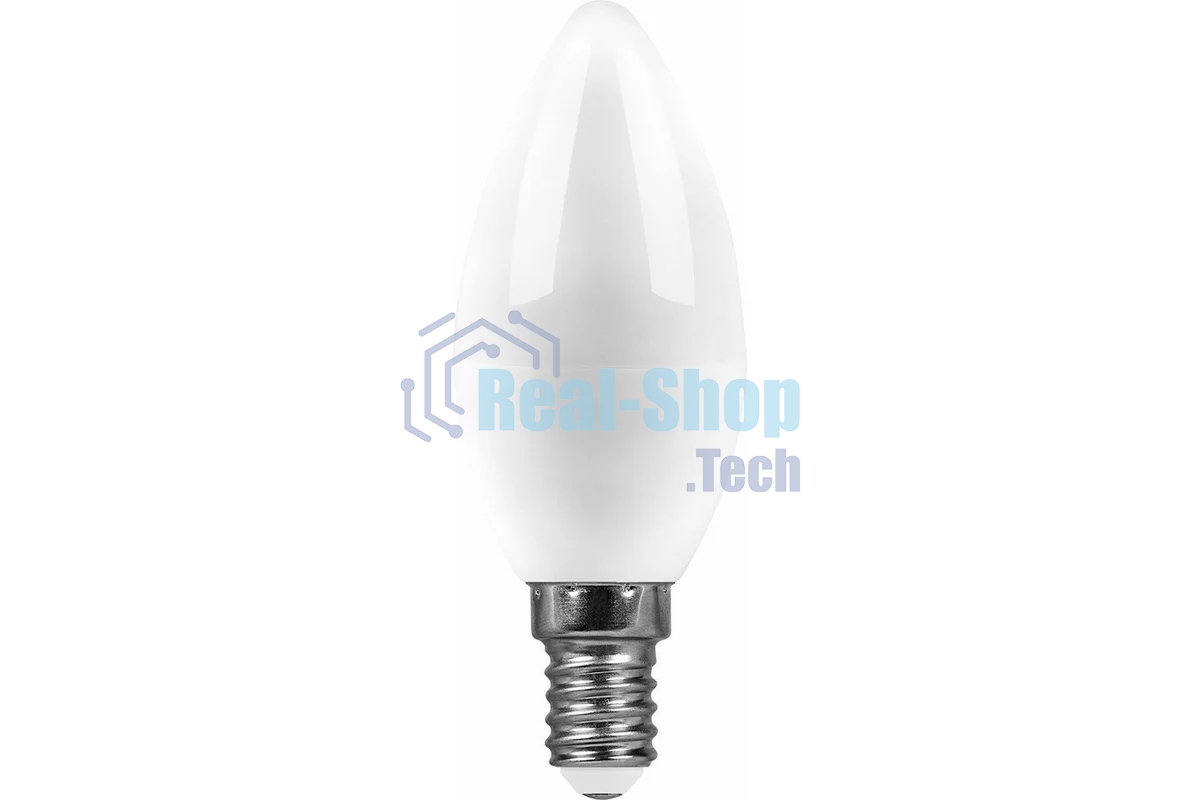 Лампа светодиодная SAFFIT SBC3711 (55171) 11Вт E14 дневной матовая свеча