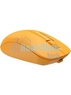 Мышь беспроводная A4Tech Fstyler FG15C Air2 желтый, 1200 dpi, радиоканал, USB, кнопки - 3