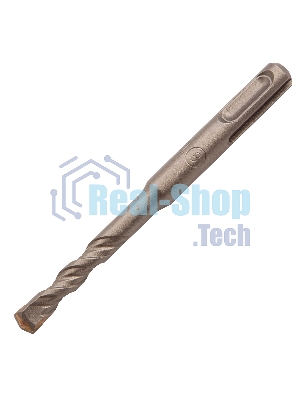 Бур по бетону Denzel двойная спираль, Cobalt W-tip, 8x110 мм, SDS PLUS