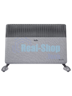 Конвектор электрический Ballu Apollo digital INVERTER Moon Gray BEC/ATI-1501 серый, 1500 Вт, 20 м2, термостат, дисплей, WiFi
