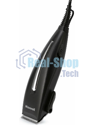 Машинка для стрижки Maxwell MW-2112(BK) / Материал лезвий нержавеющая сталь. Длина стрижки 12 мм.