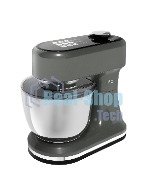 Миксер BQ PM1001 серый, стационарный, 2200 Вт, 5 л, 12 скоростей
