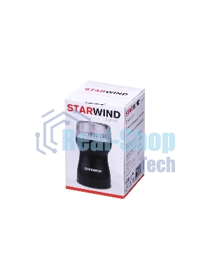 Кофемолка Starwind SGP4421 200Вт сист.помол.:ротац.нож вместим.:40гр черный