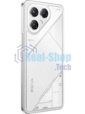 Смартфон Tecno Pova 7 Ultra 5G LJ9, 12/256Gb, белый