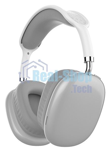 Беспроводные/проводные наушники QUMO Emotion BT 0090 серебро, накладные, Bluetooth + проводной, до 10 ч