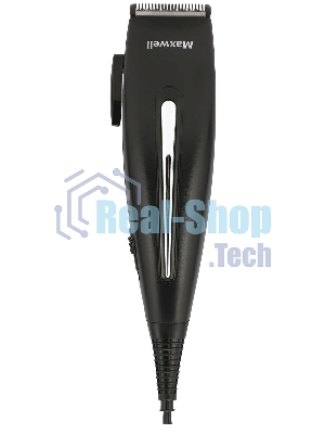 Машинка для стрижки Maxwell MW-2112(BK) / Материал лезвий нержавеющая сталь. Длина стрижки 12 мм.