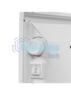 Конвектор электрический Starwind SHV5210, белый, 1000 Вт, 15 м2, термостат, 2 режима мощности