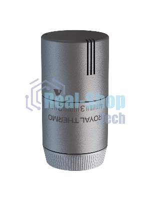 Термоголовка жидкостная Royal Thermo Design М30х1,5 (серебристый)