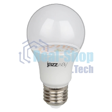 Лампа светодиодная JazzWay PPG A60 Agro 9Вт грушевидная прозрачная E27 IP20 для растений clear