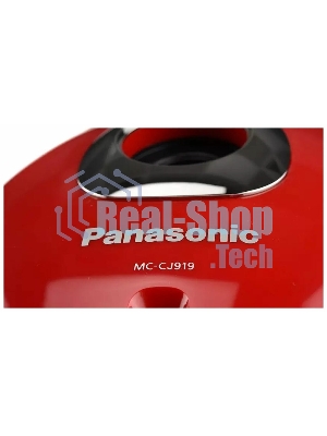 Пылесос Panasonic MC-CJ919R красный, 380/2500 Вт, уборка сухая, пылесборник мешок 6 л