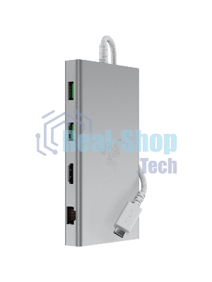 USB-концентратор Razer RC21-02250200-R3M1, USB Type-C, USB/HDMI/RJ-45/micro SD/SD/Jack 3.5мм, USB Type-C