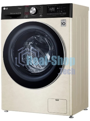 Стиральная машина LG F2V5HS9B бежевый, загрузка фронтальная 7 кг, 1200 об/мин, класс: А