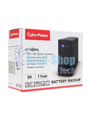 Источник бесперебойного питания CyberPower UTC850E/850 ВА/425 Вт/2xSchuko EURO