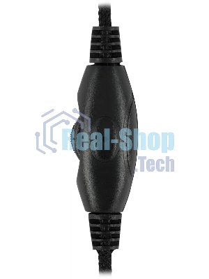 Проводные наушники Oklick HS-M200 черный, накладные, Jack 3.5 мм