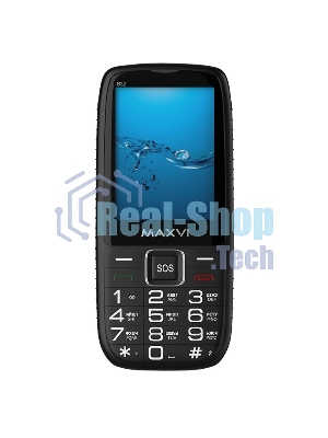 Мобильный телефон Maxvi B32 черный