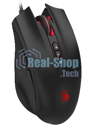 Мышь проводная A4Tech Bloody ES7 черный, 6000 dpi, USB, кнопки - 8