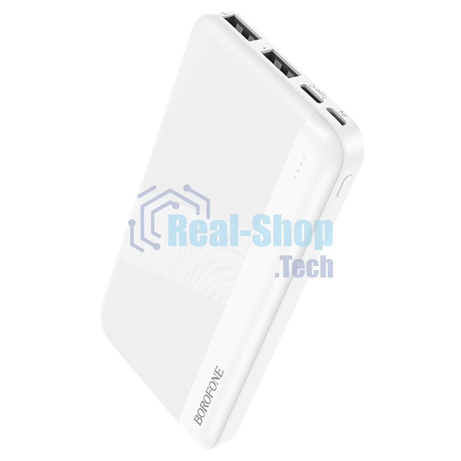 Портативный аккумулятор BOROFONE (6974443388008) BJ27 White - 10000mAh 2USB