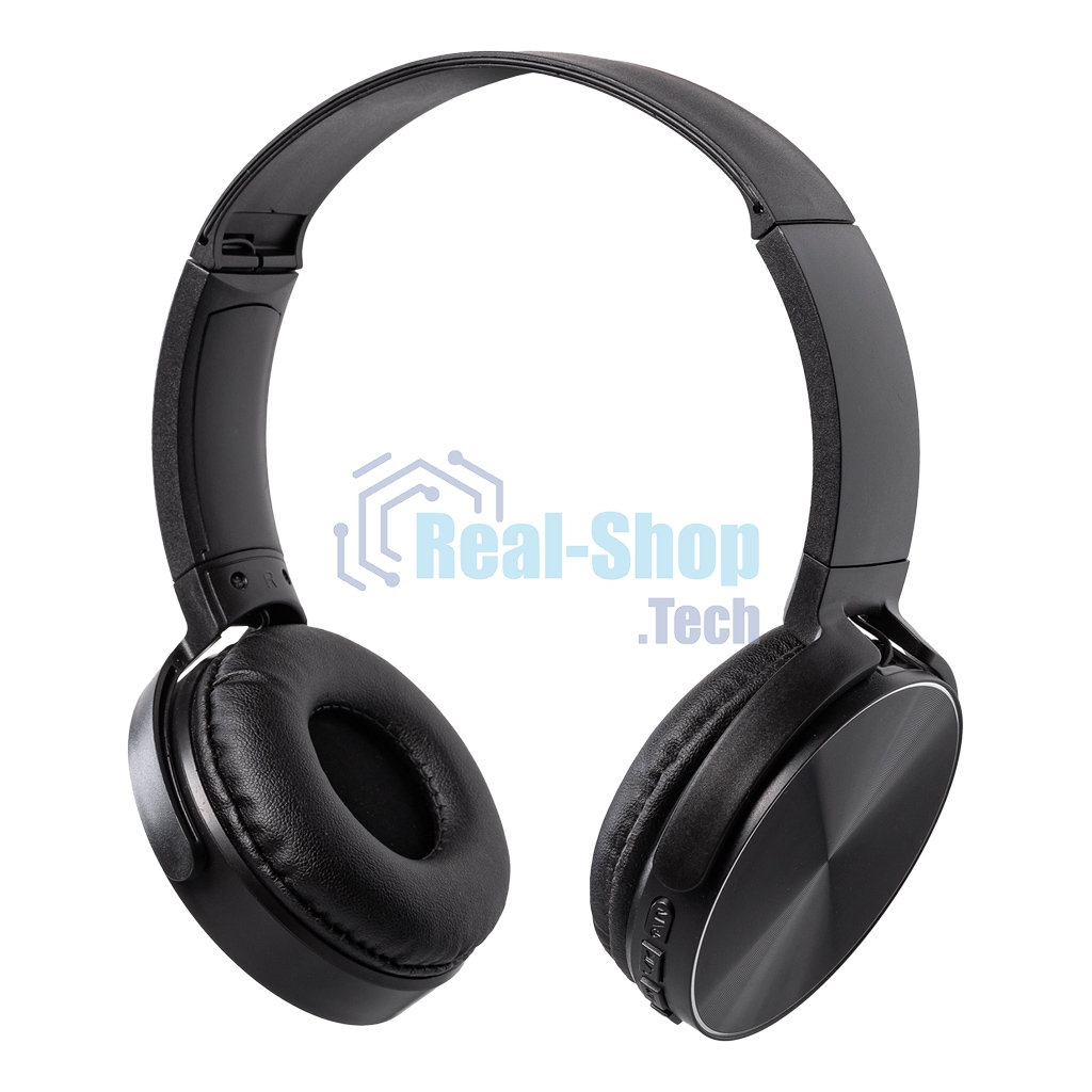 Беспроводные/проводные наушники Smartbuy One SBH921 черный, полноразмерные, Bluetooth + Jack 3.5 мм, складная конструкция, до 8 ч