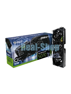 Видеокарта Palit PA-RTX 5070Ti GAMINGPRO-S OC 16Gb RTX5070TI 16Gb 256bit GDDR7 2295/28000 HDMIx1 DPx3 HDCP Ret