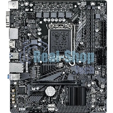 Материнская плата Gigabyte H610M S2H V3 DDR4, LGA 1700, Intel H610, 2xDDR4, 4xSATA, 1xM.2, 1xPCIe 4.0 x16, 1xPCIe x1, 1xHDMI, 1xDP, 1xVGA, 1x 1Gb LAN, 2xUSB-A 3.2 Gen 1, 4xUSB-A 2.0, 3x 3.5 мм, 7.1, mATX